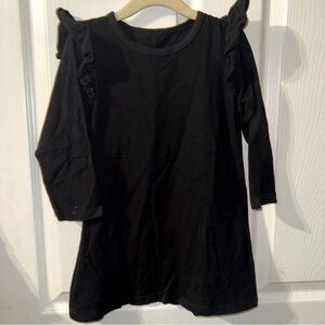 Simple Black Tunic - 2T-3T